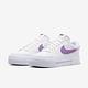 Nike Wmns Court Legacy Lift [DM7590-103] 女 休閒鞋 經典 復古 厚底 白紫 product thumbnail 6