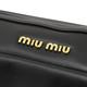 MIU MIU Grace Lux 手提兩用圓筒包(黑/大) product thumbnail 7