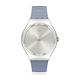 SWATCH Skin Irony 超薄金屬系列手錶BLUE MOIRE(38mm) product thumbnail 2