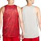 Nike 背心 Dri-FIT 男款 紅 灰 印花 雙面設計 吸濕排汗 雙面穿 運動 球衣 FB7056-657 product thumbnail 5