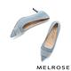 高跟鞋 MELROSE 美樂斯 華麗水鑽造型牛仔布尖頭高跟鞋－藍 product thumbnail 5