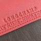 LONGCHAMP Le Pliage Cuir拼色小羊皮兩用手提包(深咖/中) product thumbnail 6