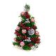 交換禮物-摩達客 迷你1尺(30cm)裝飾綠色聖誕樹(銀松果糖果球色系) product thumbnail 2