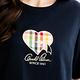 Arnold Palmer -女裝-胸前心形品牌LOGO刺繡T恤-深藍色 product thumbnail 6