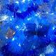 台製15尺(450cm)豪華版冰藍色聖誕樹(銀藍配件)+100燈LED燈藍白光9串 product thumbnail 3