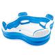 INTEX 藍色透明有靠墊戲水游泳池229x229x66cm(56475N) product thumbnail 2