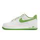 Nike 休閒鞋 Air Force 1 07 男鞋 白 草綠 AF1 皮革 經典 DH7561-105 product thumbnail 2