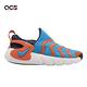 Nike 童鞋 Dynamo Go PS 中童 小朋友 藍 橘 毛毛蟲 運動鞋 休閒鞋 DH3437-403 product thumbnail 6