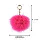 MICHAEL KORS CHARMS FUR POM POM毛球吊飾金屬鑰匙圈(桃紅) product thumbnail 5