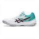 Asics GEL-Task 3 [1072A082-100] 女 排球鞋 運動 訓練 室內 緩震 支撐 透氣 白湖水綠 product thumbnail 4