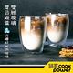 【CookPower鍋寶】雙層耐熱玻璃杯-350ml雙入組 product thumbnail 3