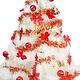 摩達客 15尺(450cm)特級白色松針葉聖誕樹 (紅金色系配件)(不含燈) product thumbnail 3
