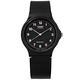 CASIO 卡西歐 簡潔復刻 數字 橡膠手錶-黑色 MQ-24-1B 33mm product thumbnail 2