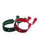 DIOR 新款Oblique字母圖案純棉編織手環 (綠色/紅色) product thumbnail 4