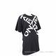 KENZO Sport 交叉字母寬鬆版黑色棉質短袖TEE T恤(女款) product thumbnail 3