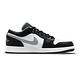 Air Jordan 1 Low Black Medium Grey 影子 黑白灰 低筒 皮革 運動 休閒鞋 553558-040 product thumbnail 4