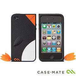 Case-Mate iPhone 4 Waddler Case 企鵝保護套（黑色企鵝）