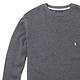 Polo Ralph Lauren 經典刺繡小馬針織棉質毛衣-深灰色 product thumbnail 3