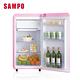 福利品 SAMPO聲寶 歐風美型 99L直冷單門小冰箱SR-C10(P) 粉彩紅 product thumbnail 3