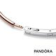 【Pandora官方直營】Pandora Signature I-D 雙色密鑲寶石手環 product thumbnail 3