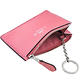 COACH 焦糖色皮革證件名片短夾+COACH 粉紅色珠光防刮皮革鑰匙零錢包 product thumbnail 7