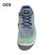 Nike 慢跑鞋 LunarEpic Flyknit 2 女鞋 針織鞋面 襪套 緩震 包覆 運動 藍 綠 863780-403 product thumbnail 6