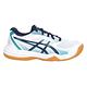 ASICS UPCOURT 5 GS 男兒童排羽球鞋-訓練  亞瑟士 1074A039-104 白綠深藍 product thumbnail 2