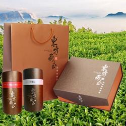 東方藏玉茶葉禮盒(阿里山紅烏龍+阿里山高山茶)