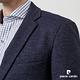 Pierre Cardin皮爾卡登 男款 進口素材羊毛混紡針織休閒西裝外套-深藍色 (5195501-37) product thumbnail 5