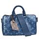 LV M46803經典Keepall Bandoulière 25 Monogram帆布手提/斜背包(藍色) product thumbnail 2