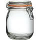 《Utopia》扣式玻璃密封罐(橘750ml) | 保鮮罐 咖啡罐 收納罐 零食罐 儲物罐 product thumbnail 2
