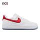 Nike 休閒鞋 Wmns Air Force 1 07 ESS SNKR 白 紅 女鞋 AF1 冰底 DX6541-100 product thumbnail 6