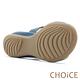 CHOiCE 細緻牛皮斜帶造型厚底 女 涼鞋 藍色 product thumbnail 6