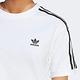 Adidas 3 Stripes Tee IK4050 女 短袖 上衣 T恤 運動 經典 復古 休閒 棉質 白黑 product thumbnail 5