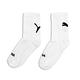 Puma 襪子 Fashion Crew Socks 男女款 白 黑 長襪 中筒襪 跳豹 台灣製 單雙入 BB142901 product thumbnail 2