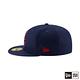 NEW ERA 59FIFTY 5950LOGO STARRED 白襪 海軍藍 product thumbnail 5