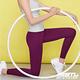 (Y!卡享11%回饋) 韓國 STL Yoga leggings FREE LINE 9『無尷尬線+高腰』韓國瑜珈 訓練拉提 自由曲線緊身9分長褲 香檳紫酒Plum product thumbnail 3