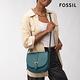 FOSSIL Emery 金釦斜背馬鞍包-藍綠色 SHB3161320 product thumbnail 5