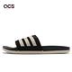 adidas 拖鞋 Adilette Comfort 男女鞋 黑 米 一片拖 運動拖鞋 50週年 紀念款 愛迪達 GW5966 product thumbnail 3