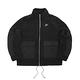 Nike 外套 NSW Essential Sherpa Jacket 男款 黑 休閒 寬鬆 刷毛 立領 DD5022-010 product thumbnail 2