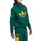 adidas 長袖 Collegiate Badge 男款 綠 黃 帽T 袋鼠口袋 刺繡 保暖 三葉草 愛迪達 IL2354 product thumbnail 4