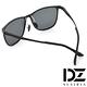 DZ 摩根鋁鎂輕薄框 抗UV 偏光 太陽眼鏡墨鏡(黑框灰片) product thumbnail 5