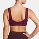 NIKE AS W NK ALATE ALL U RIB BRA 女運動內衣-酒紅-FB4067610 product thumbnail 2