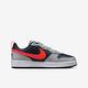 NIKE COURT BOROUGH LOW RECRAFT (GS) 男女大童休閒鞋-灰藍紅-DV5456003 product thumbnail 2