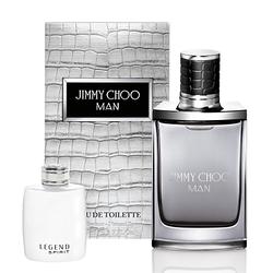 JIMMY CHOO 同名男性淡香水50ml(贈送萬寶龍傳奇白朗峰小香乙瓶)