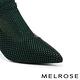 高跟鞋 MELROSE 美樂斯 華麗時髦晶鑽萊卡網布尖頭高跟鞋－綠 product thumbnail 6