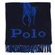 RALPH LAUREN POLO 經典大馬LOGO雙色羊毛大款圍巾披肩(190X50cm)-任選 product thumbnail 4