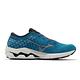 Mizuno 慢跑鞋 Wave Inspire 17 SW 男鞋 美津濃 超寬楦 輕量 包覆 柔軟 避震 藍 J1GC2122-30 product thumbnail 3