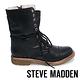 STEVE MADDEN-TOSSUP牛仔絨毛綁帶中筒靴-黑色 product thumbnail 2