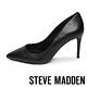 STEVE MADDEN-LILLIE 極美型素面尖頭高跟鞋-黑色 product thumbnail 7